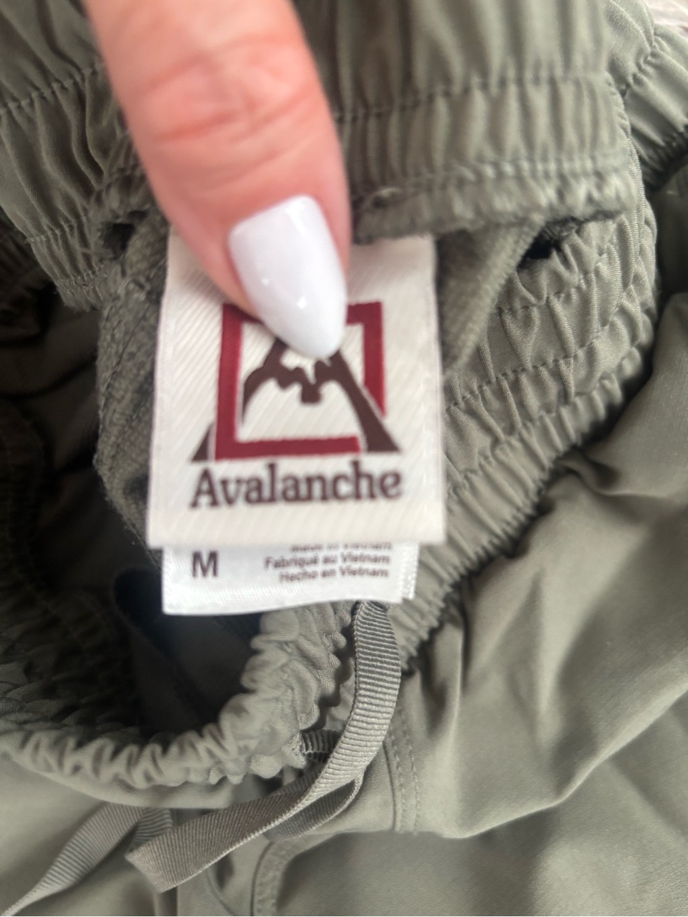 Avalanche Olive Green Cargo Joggers, Sz M - Picture 5 of 5